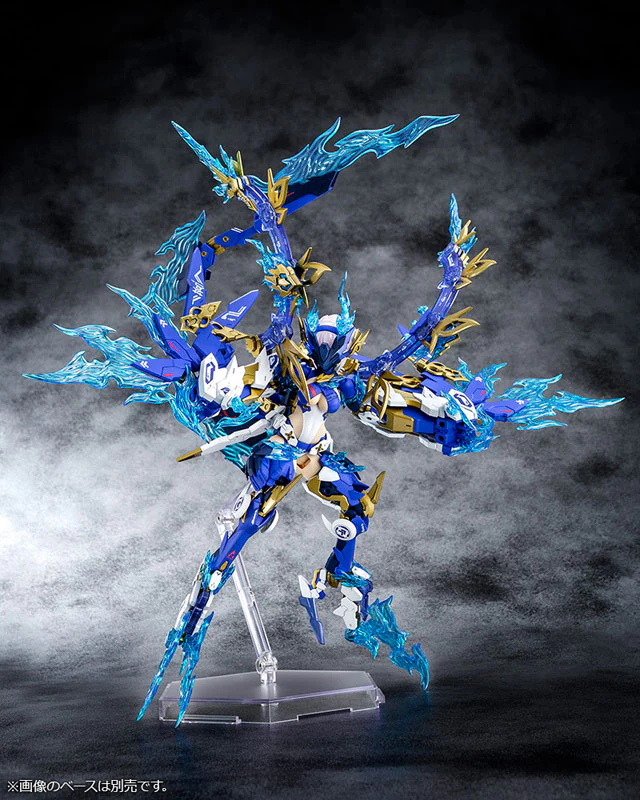 Megami Device AUV Susanowo Blue Flame 1/1 Plastic Model - Image 5