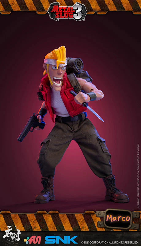 Metal Slug 3 1/12 Scale Action Figure Marco - Image 2