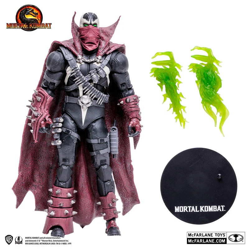 "Mortal Kombat" Action Figure 7 Inch Commando Spawn - Image 8