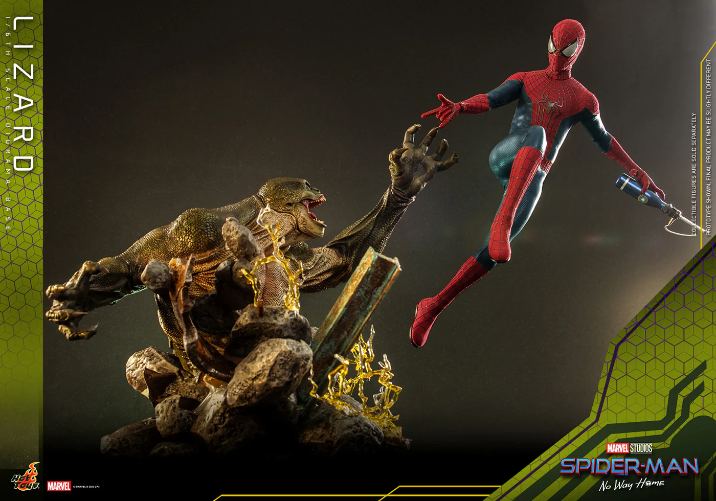 Movie Masterpiece - The Amazing Spider-Man 2 - The Amazing Spider-Man & Lizard - Diorama Base Set - 1/6 (Hot Toys) - Image 4