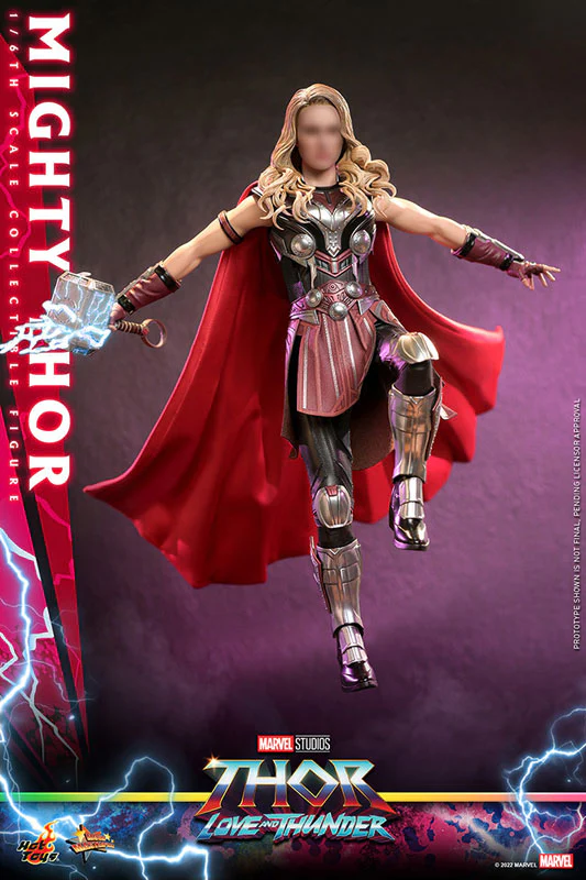 Movie Masterpiece - Thor: Love and Thunder - Mighty Thor - 1/6 (Hot Toys) - Image 6