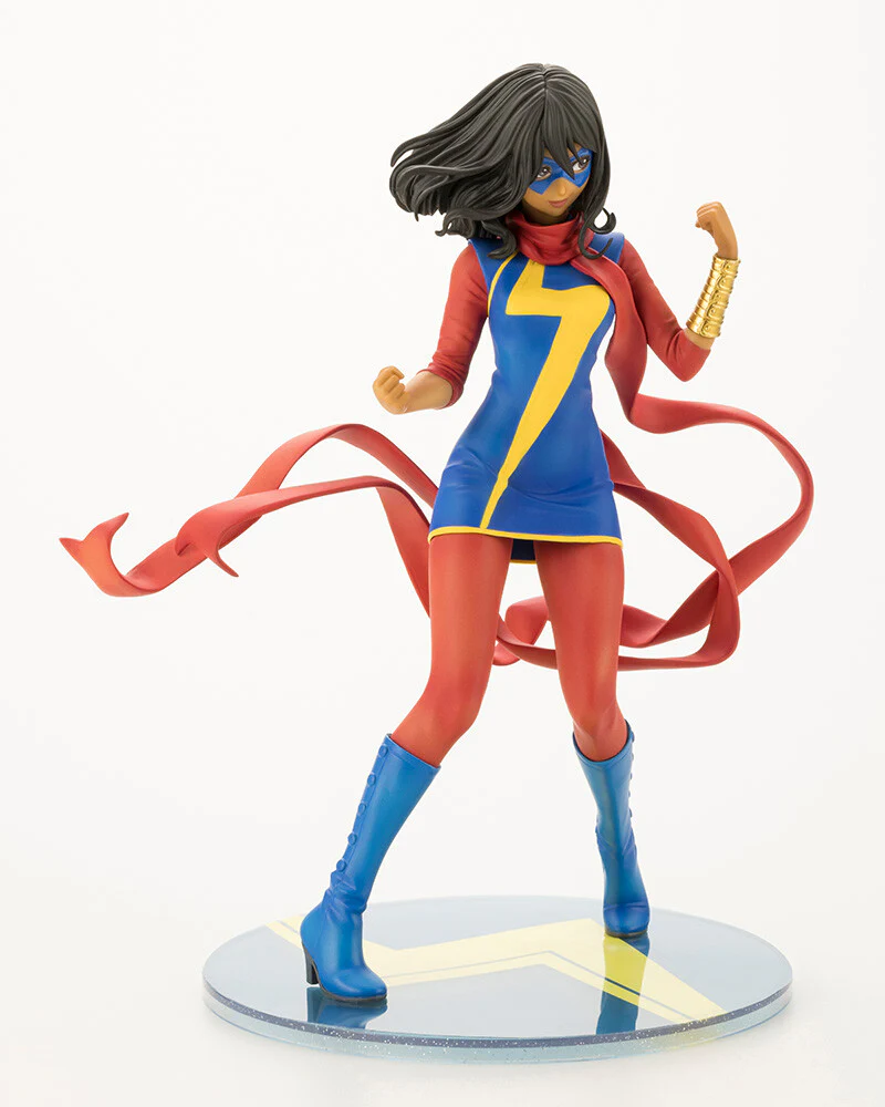 Ms. Marvel - Ms. Marvel (Kamala Khan) - Bishoujo Statue - Marvel x Bishoujo - 1/7 - Renewal Package - 2024 Re-release (Kotobukiya) - Image 5