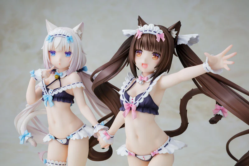 Nekopara - Vanilla - Chocola - KDcolle - 1/7 - Maid Swimsuit Ver. - Special Set (Alice Glint, Kadokawa) [Shop Exclusive] - Image 5