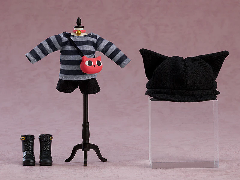 Nendoroid Doll: Outfit Set - Cat-Themed Outfit - Gray (Good Smile Company) - Image 3