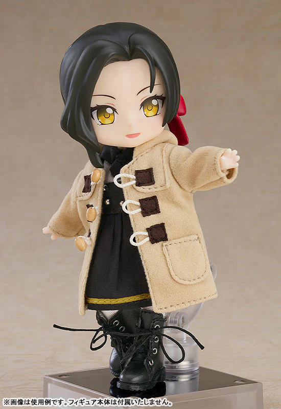 Nendoroid Doll Warm Clothing Set: Boots & Duffle Coat (Beige) - Image 2