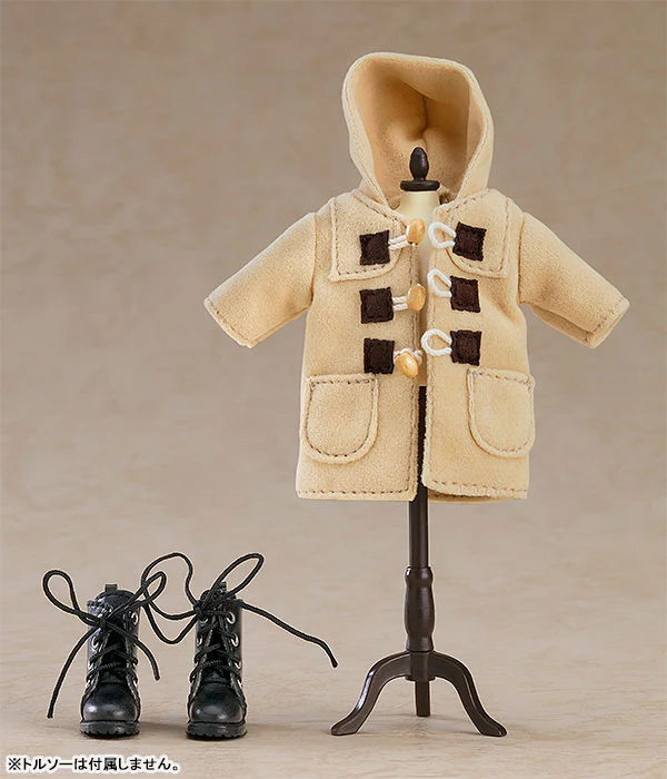 Nendoroid Doll Warm Clothing Set: Boots & Duffle Coat (Beige) - Image 3