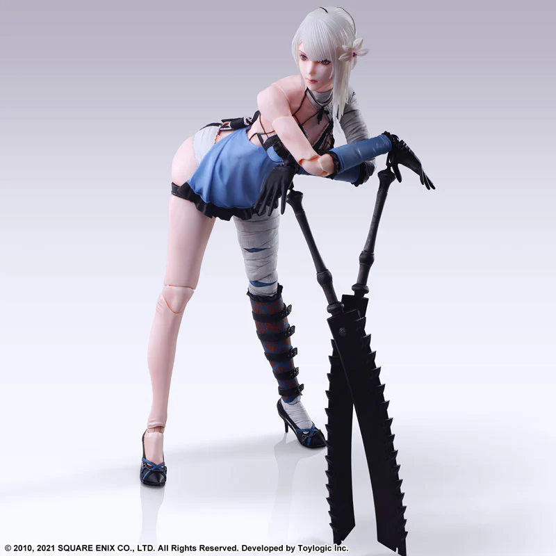 NieR Replicant ver.1.22474487139... - Kaine - Shiro no Sho - Play Arts Kai (Square Enix) - Image 3