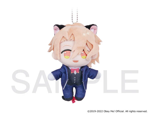 Obey Me! - Asmodeus - Plush Mascot - Kuroneko Shitsuji Kissa (Eimo)
