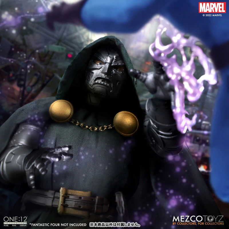 ONE:12 Collective / Marvel Comics: Dr. Doom 1/12 Action Figure - Image 4