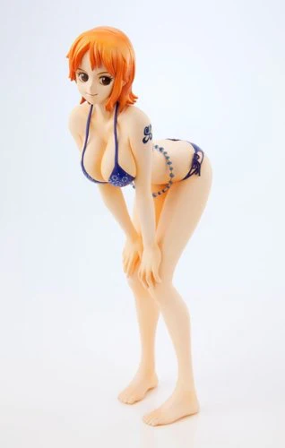 One Piece - Nami - Portrait Of Pirates Limited Edition - Excellent Model - 1/8 - Swimsuit Blue