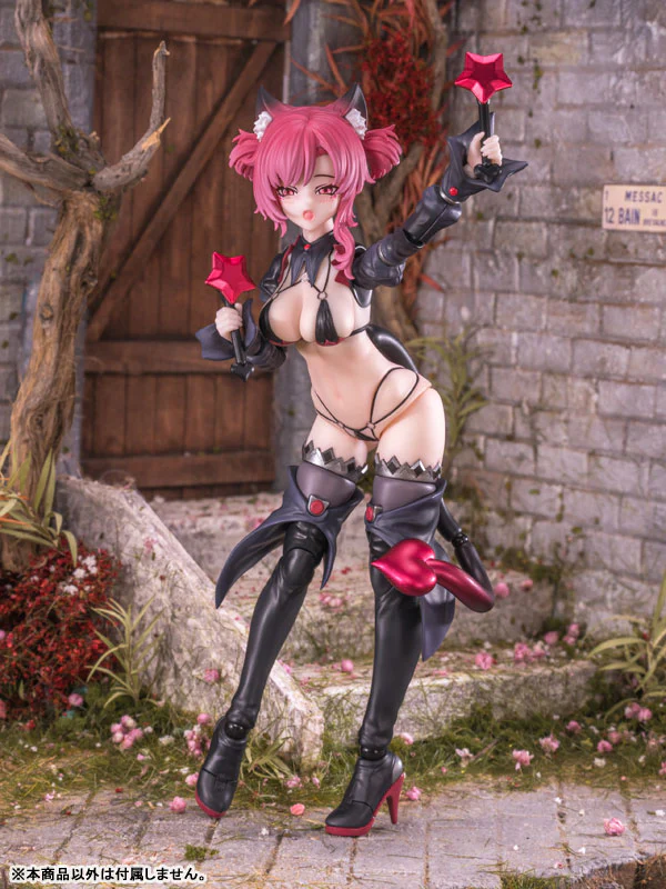 Original - Apprentice Witch Hoshikawa Neco - 1/12 - Red Hair Ver. (CiYuanJuXiang) - Image 6