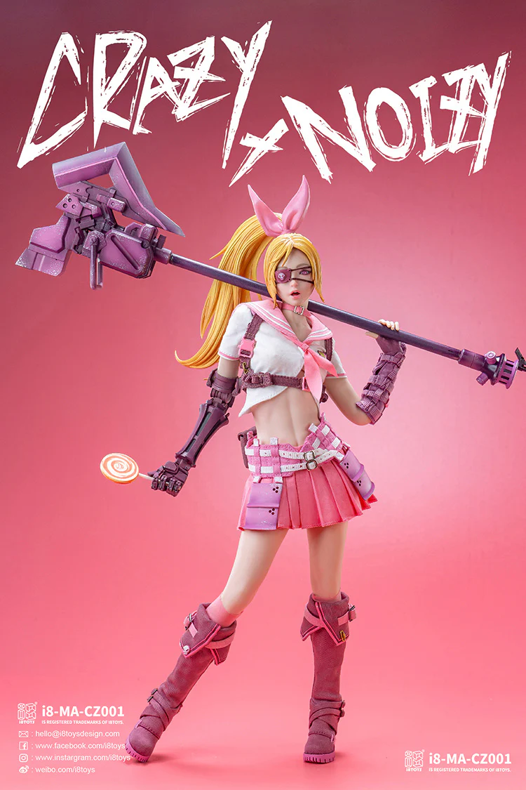 Original - Crazy x Noisy - Candy - Standard Ver. - 1/6 (i8toys) - Image 6