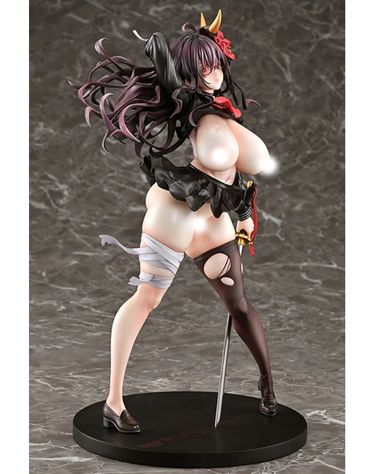 Original - Creator's Collection - Demon Exorcist Student Council President - Reika Danzaiin - 1/6 (Native, Pink Cat) [Shop Exclusive] - Image 6