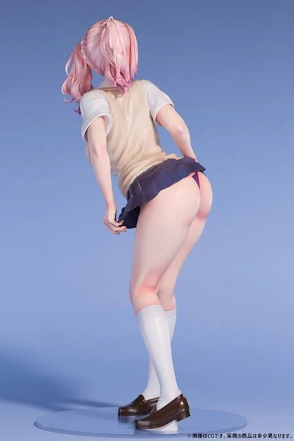 Original - Hokenshitsu de iinari poozu Miyu - 1/4 - Clothed Ver. (B'full) - Image 6