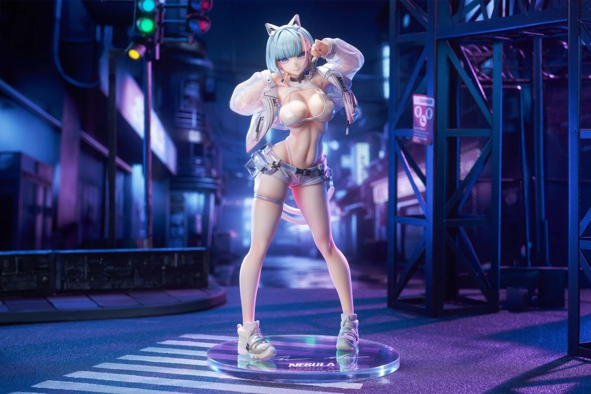 Original - Kin Mirai Nekomata Miu - 1/6 (Bibi Buttons) - Image 3