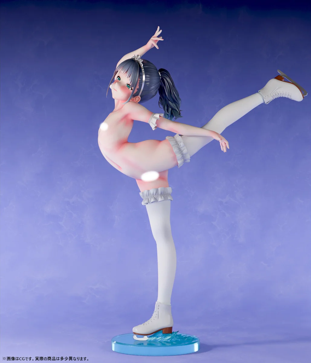 Original - Nikukan Girl - Kouri no Purinsesu Sumihyou Sena - 1/4 - Undressed Ver. (Insight) - Image 3