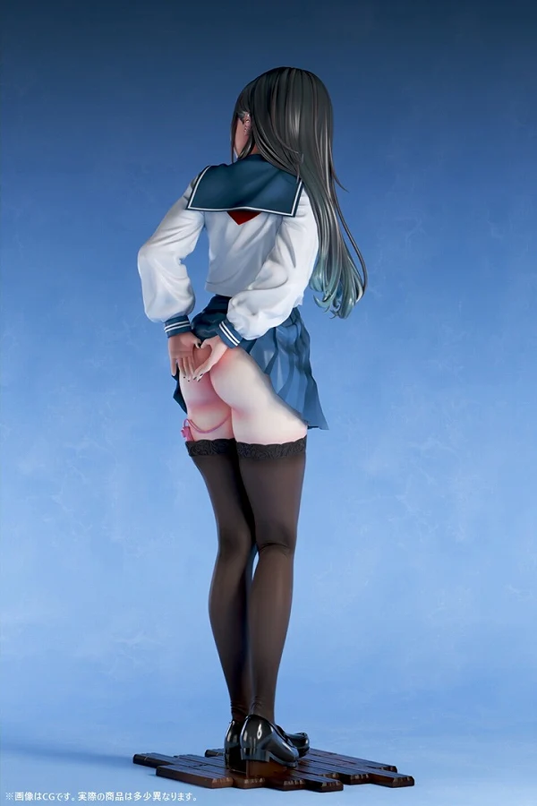 Original - Nikukan Girl - #Uraaka Joshi Kuroboshi Yuni - 1/6 (Insight) - Image 4