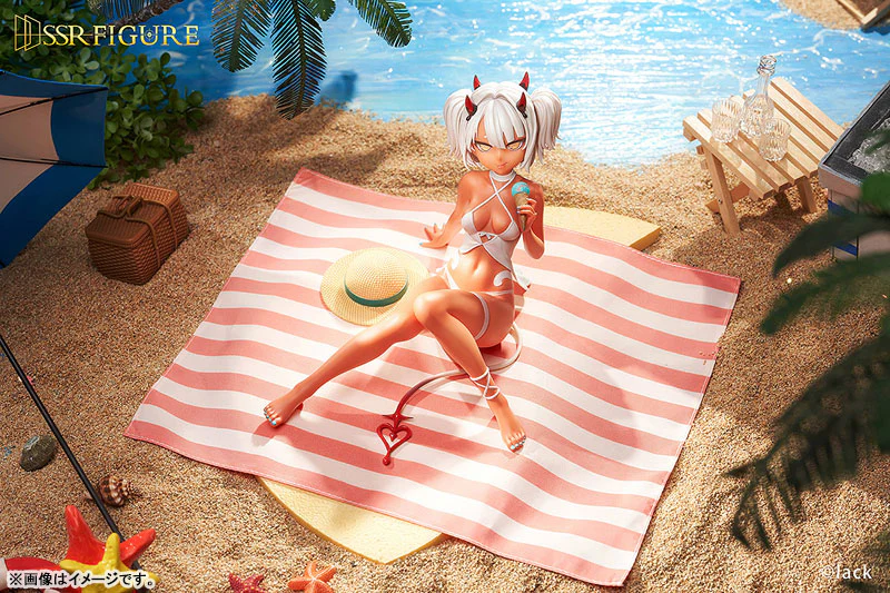 Original - SSR Figure - Caffeine-chan - 1/7 - Summer Ver. (Infinity Studio) - Image 5