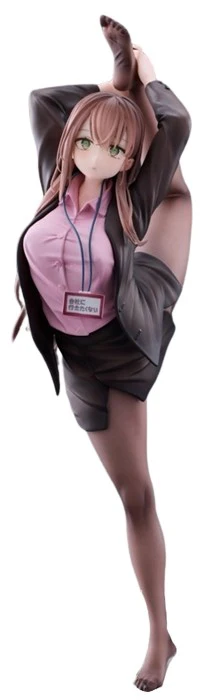 Original - Surprisingly Flexible Office Lady - Pink Ver. - 1/6 (MAGI ARTS)
