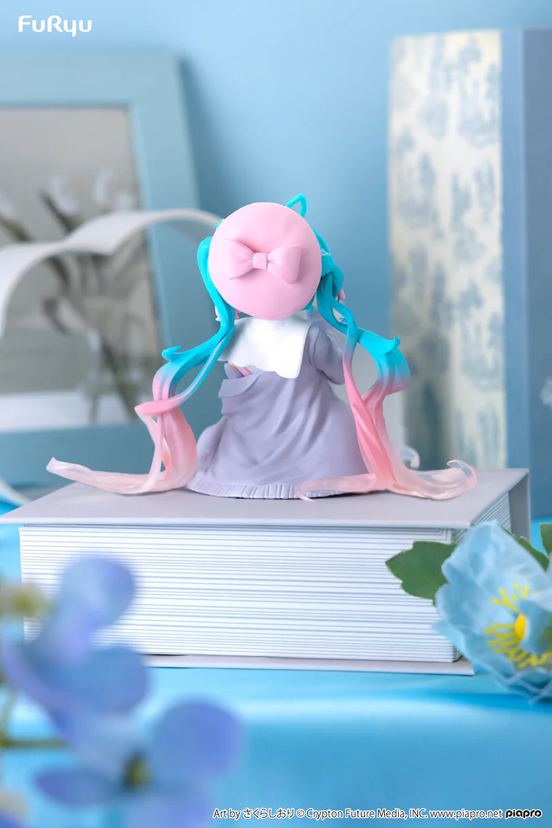 Piapro Characters - Hatsune Miku - Noodle Stopper Figure - Koisuru Sailor Fuku, Gray ver. (FuRyu) - Image 4