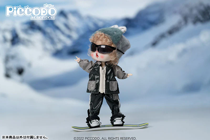 PICCODO ACTION DOLL Ski Suit Black (DOLL ACCESSORY) - Image 7