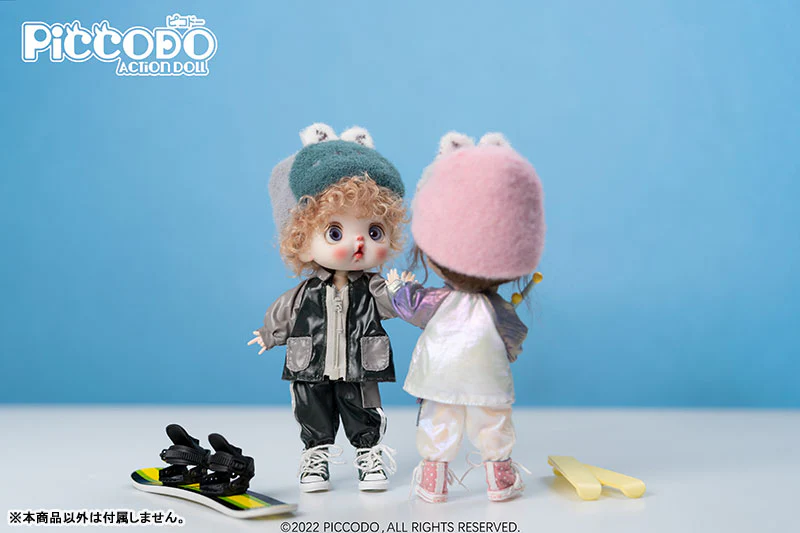 PICCODO ACTION DOLL Ski Suit White (DOLL ACCESSORY) - Image 6