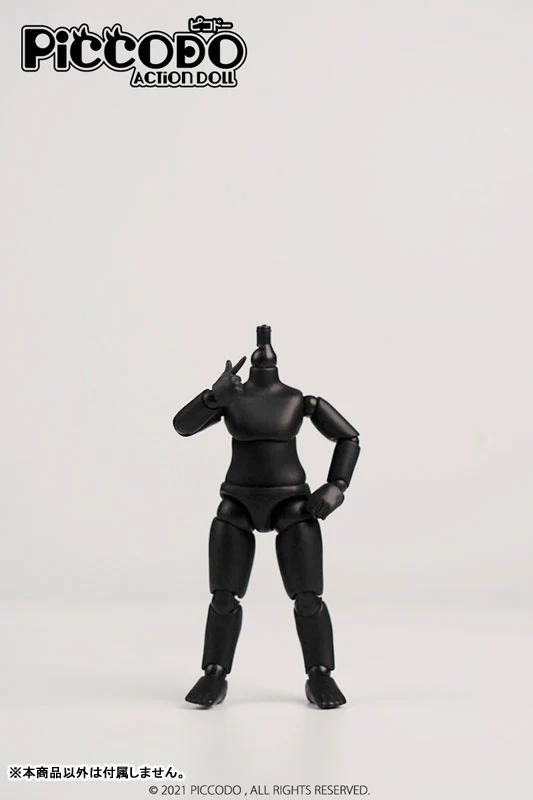 PICCODO Series PIC-H002PB Alternative Hands Set B Pure Black - Image 2