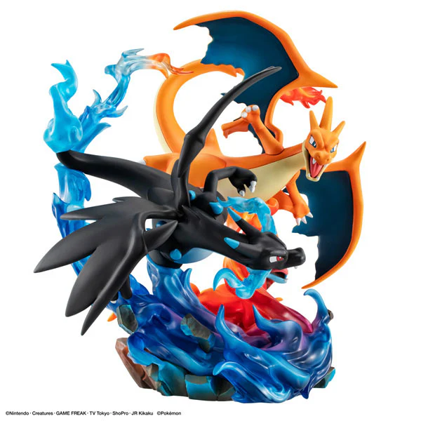 Pocket Monsters - Lizardon - G.E.M. - G.E.M. EX - Mega Lizardon X & Mega Lizardon Y (MegaHouse) - Image 2
