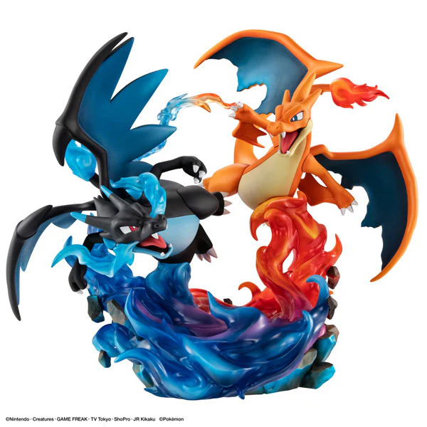 Pocket Monsters - Lizardon - G.E.M. - G.E.M. EX - Mega Lizardon X & Mega Lizardon Y (MegaHouse) - Image 7