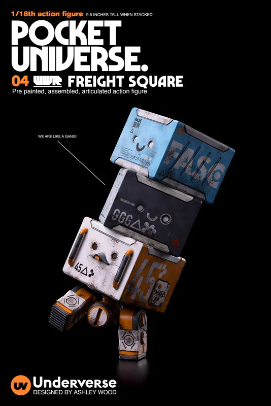 POCKET UNIVERSE WWR 1/18 MULE HEAVY FREIGHT SQUARE - Image 6