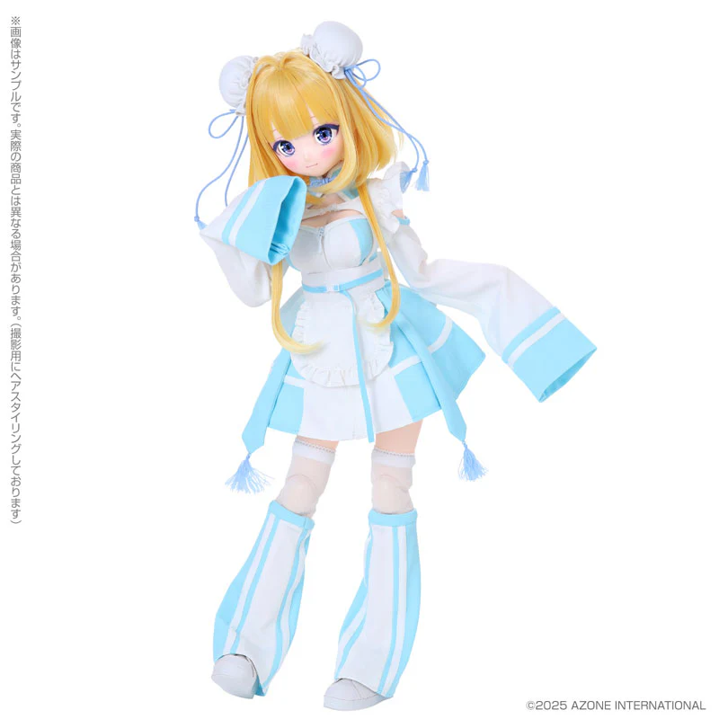 Poe-Poe×Iris Collect petit Komomo - Caputto Chukaman Girl! - Angelic Blue Ver. (Azone) - Image 5