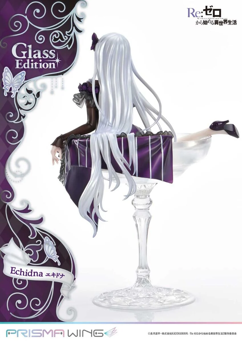 Re:Zero kara Hajimeru Isekai Seikatsu - Echidna - Prisma Wing (PWRZR-02P) - 1/7 - Glass Edition (Prime 1 Studio) - Image 5