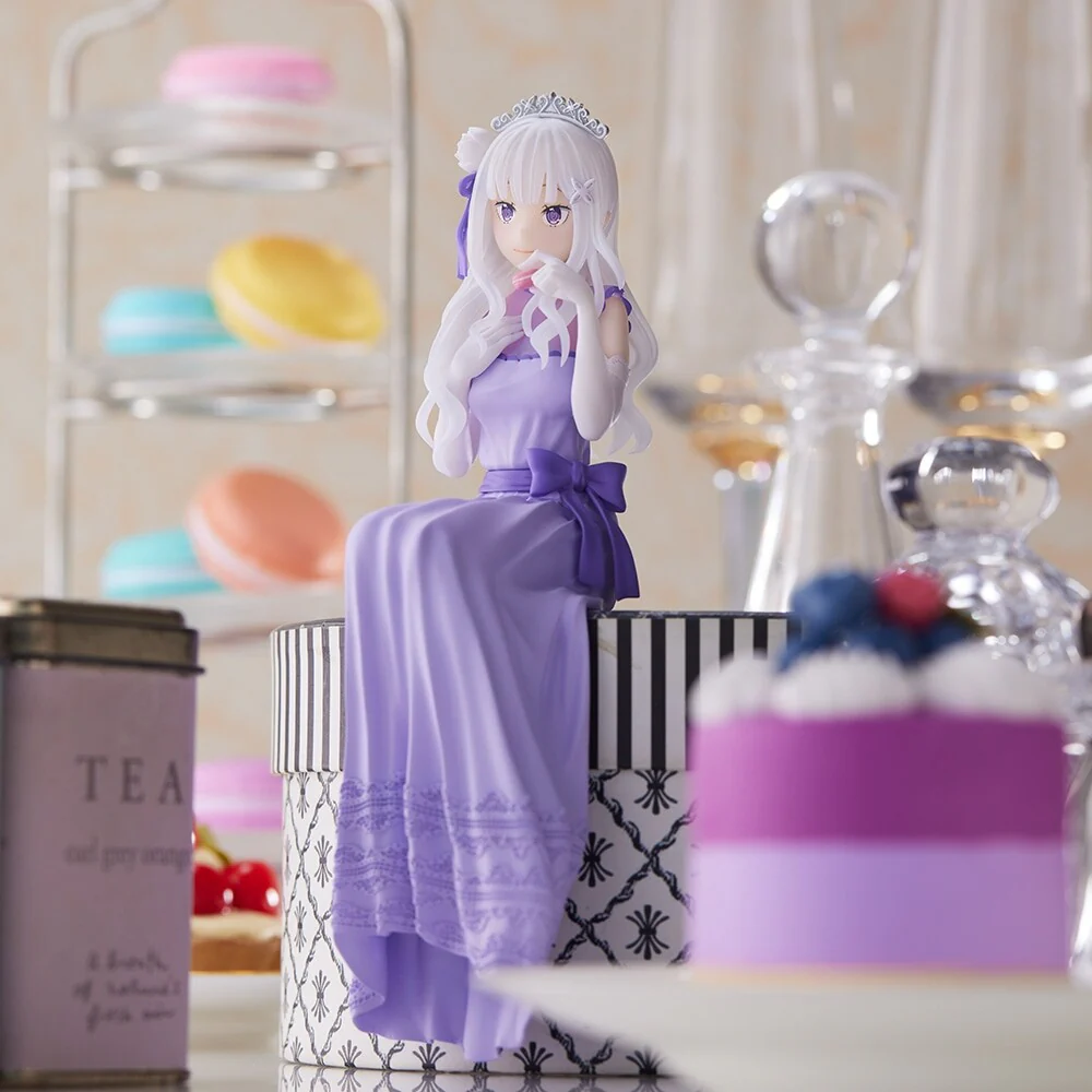 Re:Zero kara Hajimeru Isekai Seikatsu - Emilia - Premium Chokonose Figure - Lost in Memories, Dressed-Up Party Ver. (SEGA) - Image 7