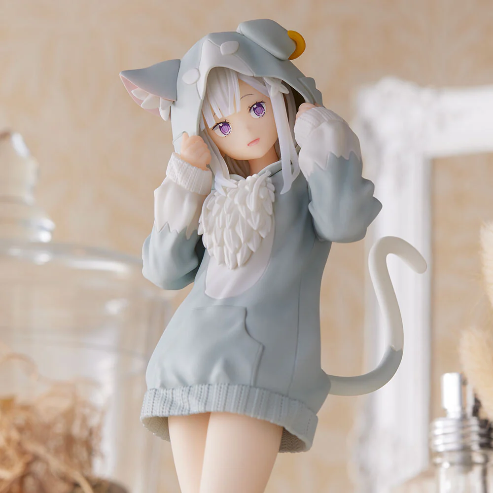 Re:Zero kara Hajimeru Isekai Seikatsu - Emilia - SPM Figure - Dai Seirei Puck (SEGA) - Image 3
