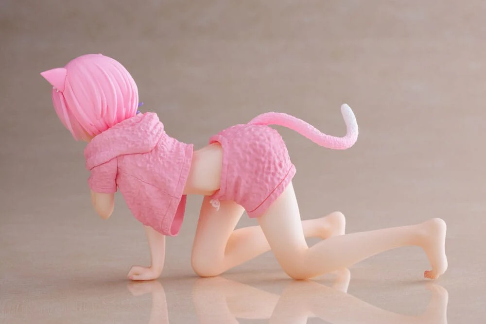 Re:Zero kara Hajimeru Isekai Seikatsu - Ram - Desktop Cute - Cat room wear ver. (Taito) - Image 6