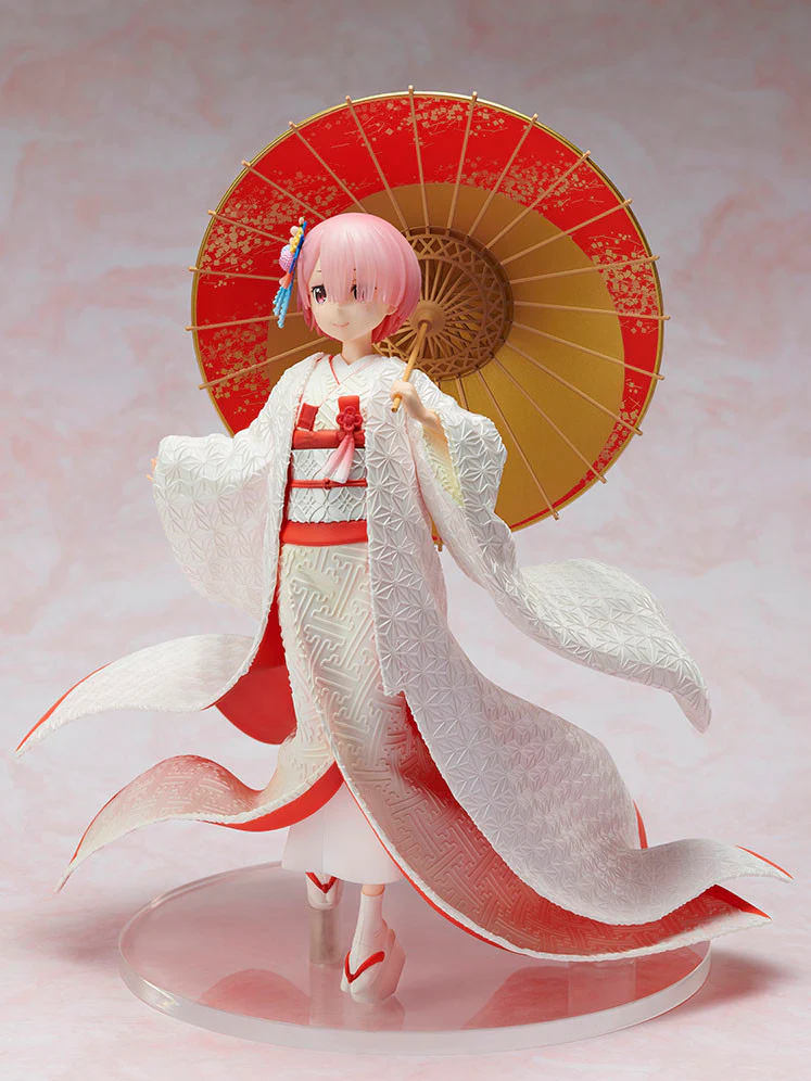 Re:Zero kara Hajimeru Isekai Seikatsu - Ram - F:Nex - 1/7 - Shiromuku - 2023 Re-release (FuRyu) [Shop Exclusive] - Image 2