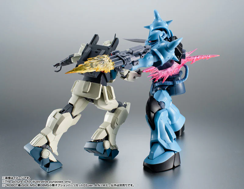 Robot Spirits -SIDE MS- The 08th MS Team Option Part Set 03 ver. A.N.I.M.E. "Mobile Suit Gundam The 08th MS Team" - Image 10