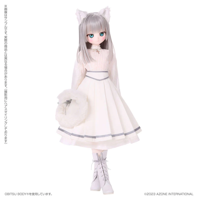 s*t*j x Iris Collect petit - Fururu -Fluffy holy kitten. - White Cat Ver. (Azone) - Image 4