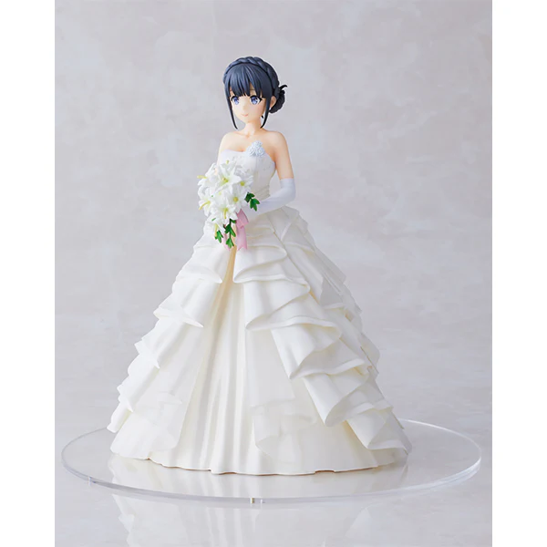 Seishun Buta Yarou wa Bunny Girl Senpai no Yume wo Minai - Makinohara Shouko - 1/7 - Wedding ver. - 2023 Re-release (Aniplex, Wing) [Shop Exclusive] - Image 4
