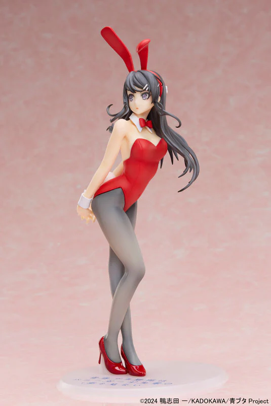 Seishun Buta Yarou wa Bunny Girl Senpai no Yume wo Minai - Sakurajima Mai - 1/7 - Red Bunny Girl (Aniplex, Wing) [Shop Exclusive] - Image 4