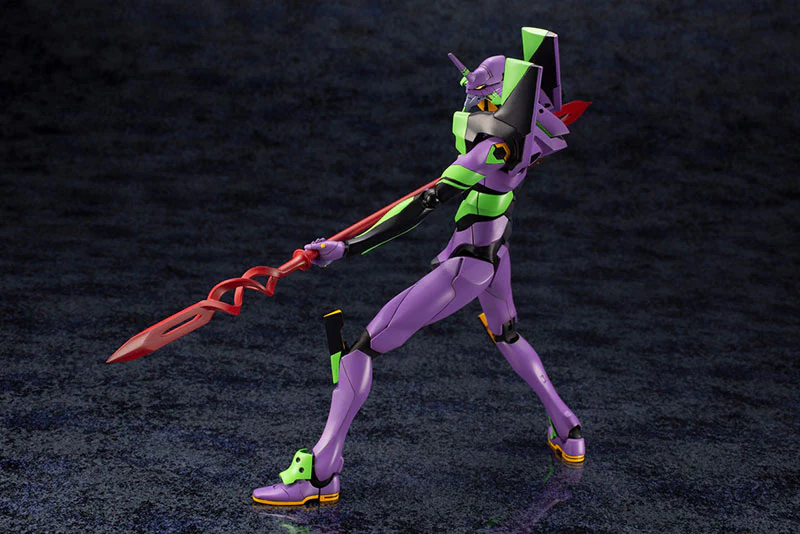 Shin Evangelion Gekijouban:|| - EVA-01 - 1/400 - with Cassius no Yari - 2023 Re-release (Kotobukiya) - Image 3