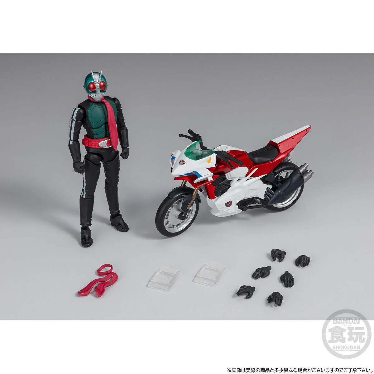 Shin Kamen Rider - Kamen Rider No. 2+1 - Bandai Shokugan - Candy Toy - Shodo-XX (Bandai) [Shop Exclusive] - Image 5
