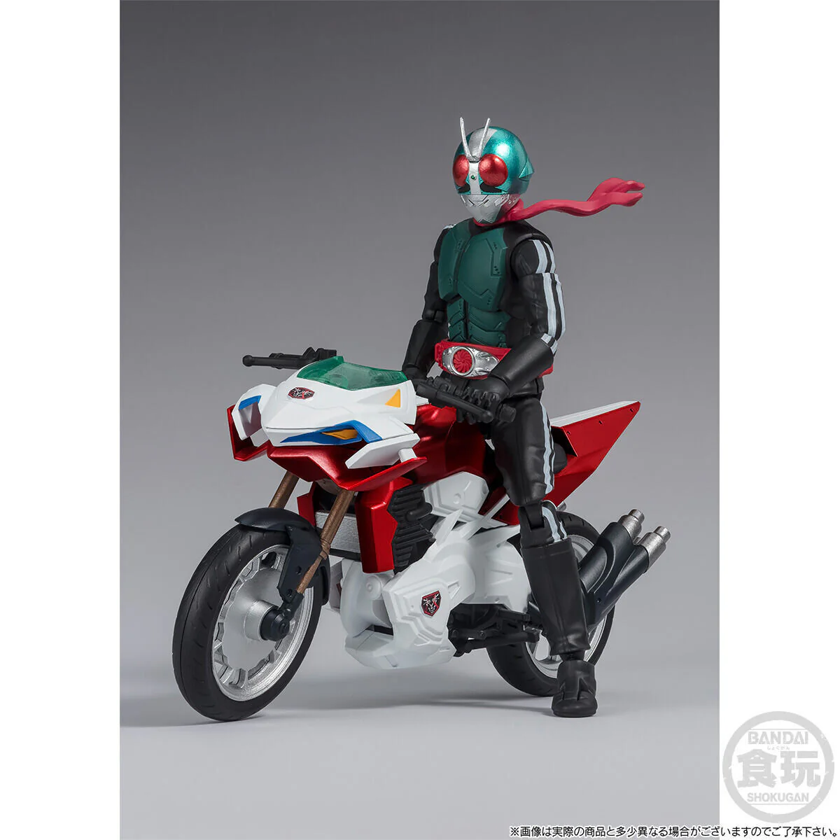Shin Kamen Rider - Kamen Rider No. 2+1 - Bandai Shokugan - Candy Toy - Shodo-XX (Bandai) [Shop Exclusive] - Image 6