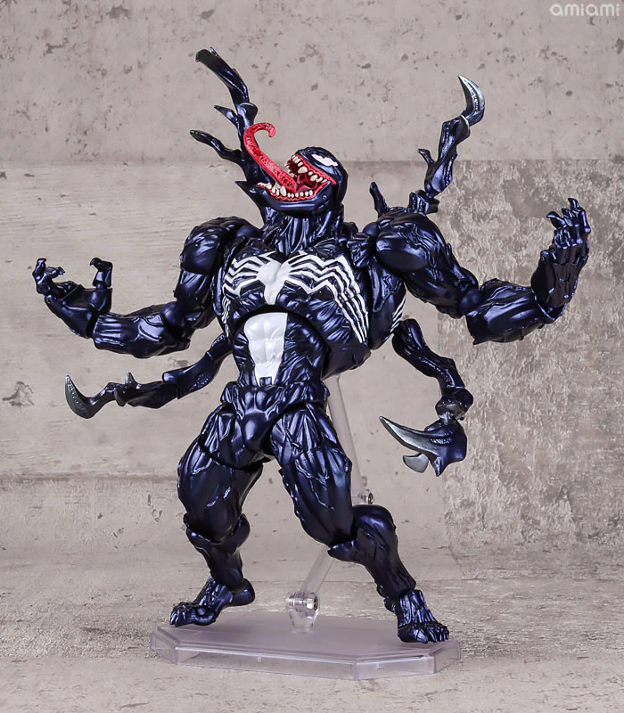 Spider-Man - Venom - Amazing Yamaguchi No.003 - Revoltech - 2022 Re-release (Kaiyodo) - Image 7
