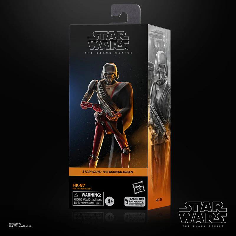 "Star Wars" "BLACK Series" 6 Inch, Action Figure HK-87 [TV Show "The Mandalorian"] - Image 6