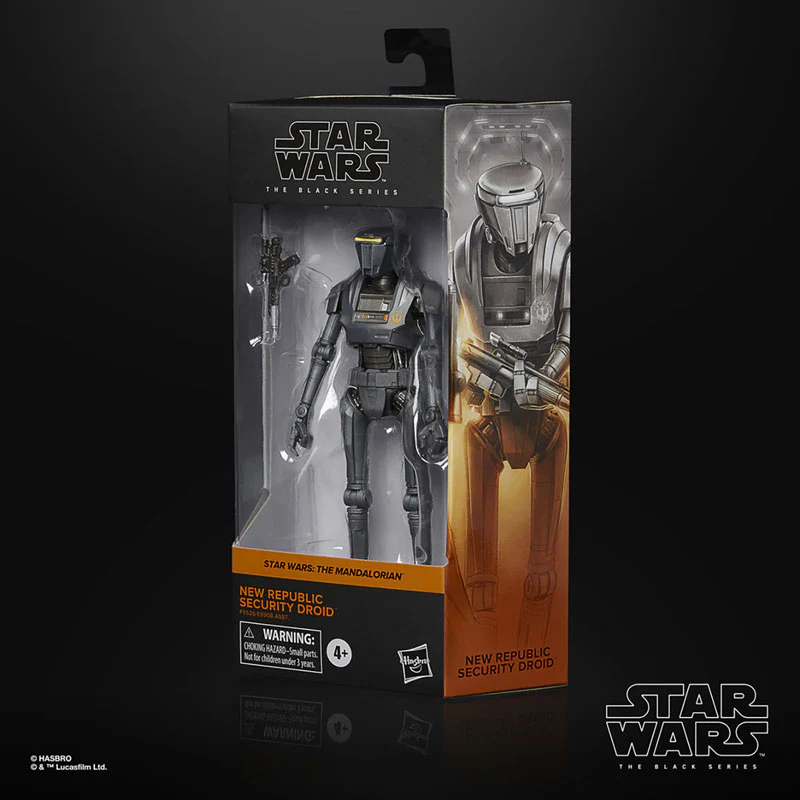 "Star Wars" "BLACK Series" 6 Inch Action Figure Security Droid "The Mandalorian" - Image 4