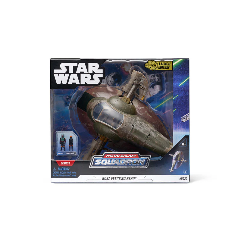 "Star Wars" "Micro Galaxy" 8 Inch / Starship Class Boba Fett's Ship - Image 2