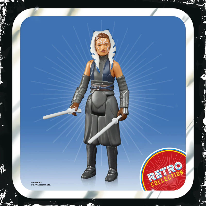 "Star Wars" "RETRO Series" 3.75 Inch Action Figure Ahsoka Tano [TV Drama "The Mandalorian"] - Image 2
