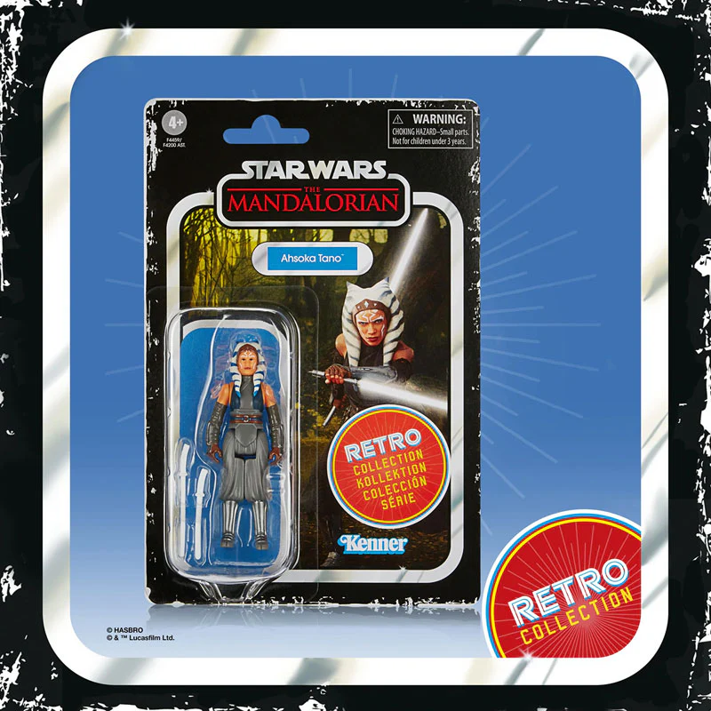 "Star Wars" "RETRO Series" 3.75 Inch Action Figure Ahsoka Tano [TV Drama "The Mandalorian"] - Image 4