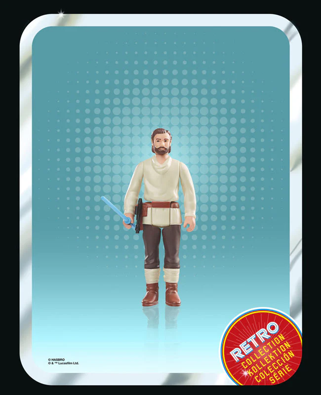 "Star Wars" "RETRO Series" 3.75 Inch Action Figure Obi-Wan Kenobi (Wandering Jedi) - Image 6